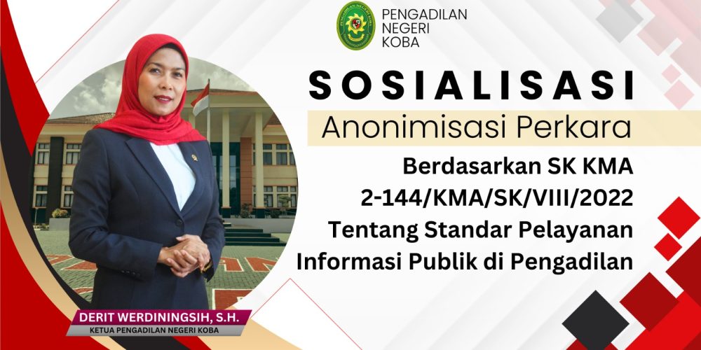 Sosialisasi Anonimisasi Perkara